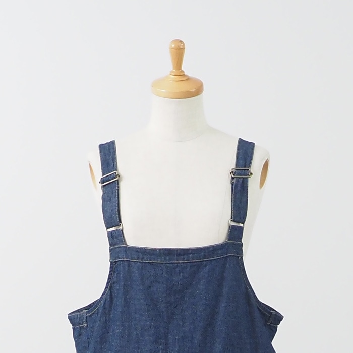 NARU(ナル) 7ozサマーデニム サロペット 655801