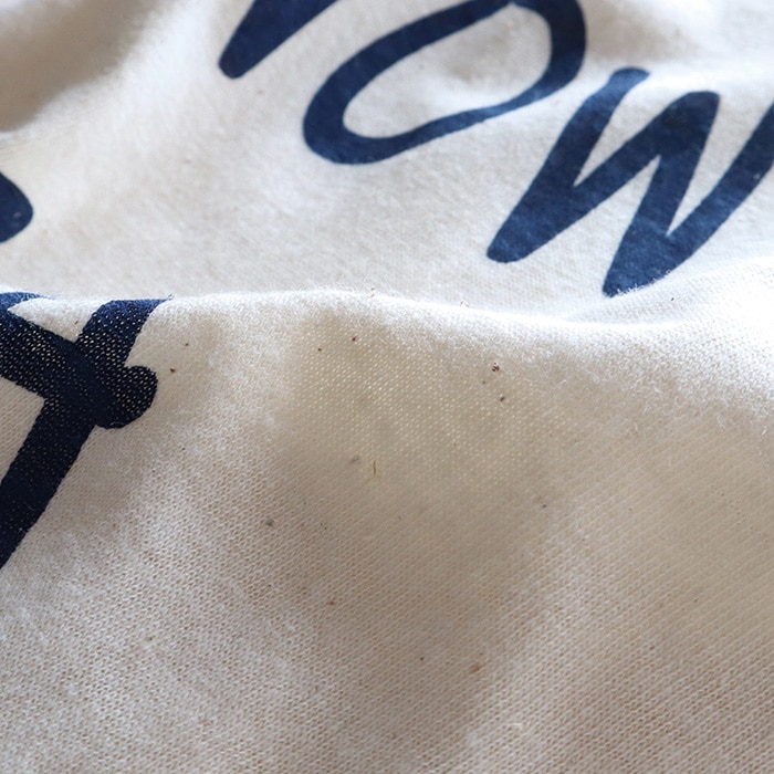 NARU(ナル) ムラ糸 NOW IS A FEELINGプリントT 655020