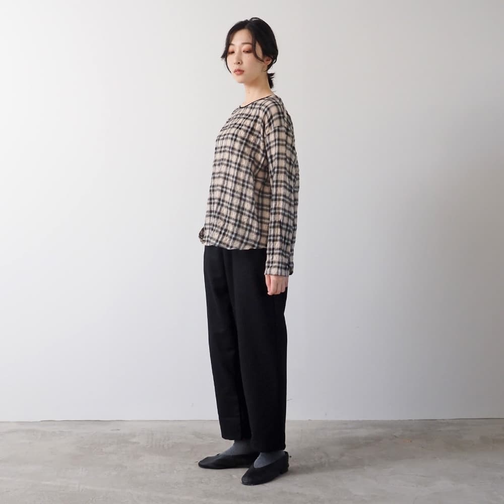 NARU(ナル) ウールリサイクルクロス コージーパンツ 6569331