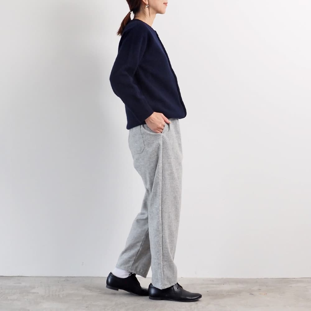 NARU(ナル) ウールリサイクルクロス コージーパンツ 6569331