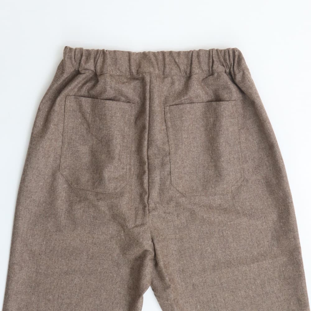 NARU(ナル) ウールリサイクルクロス コージーパンツ 6569331