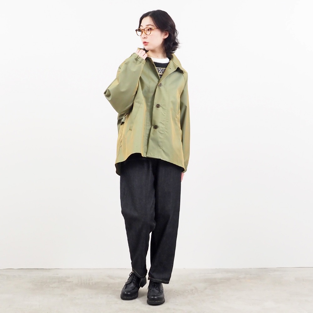 NARU(ナル) TC交織ギャバNEXT0 ショートトレンチ 657910BE
