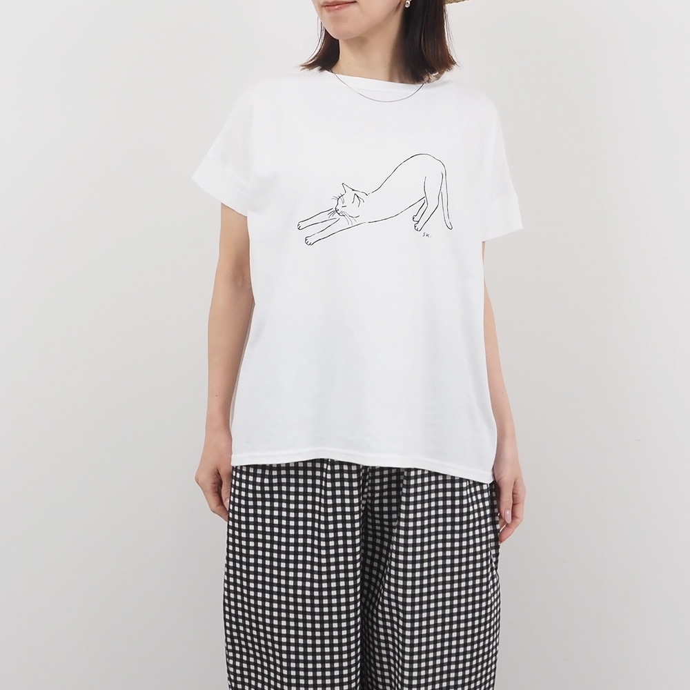 NARU(ナル) ナチュラルソフト天竺のび猫T 662026