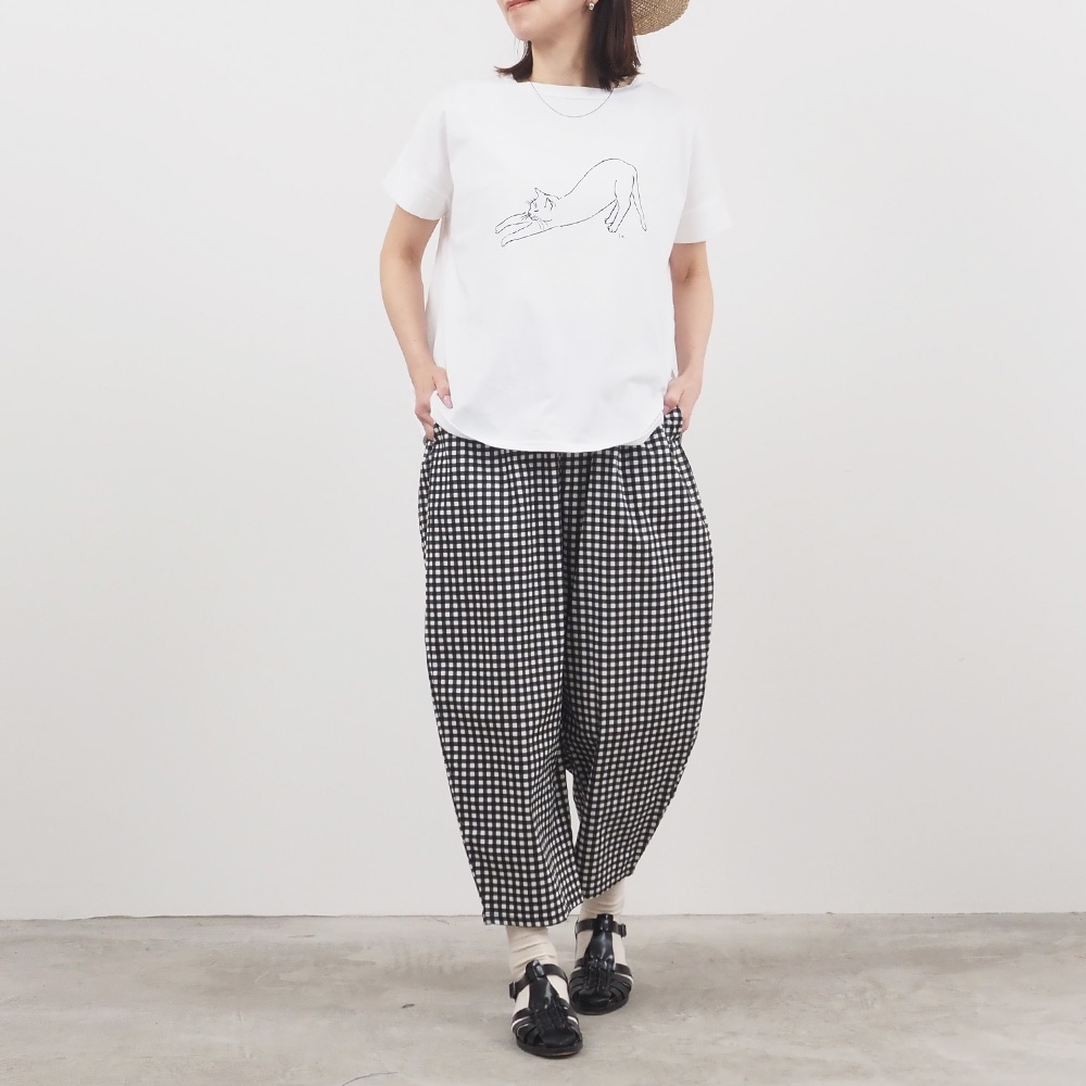 NARU(ナル) ナチュラルソフト天竺のび猫T 662026