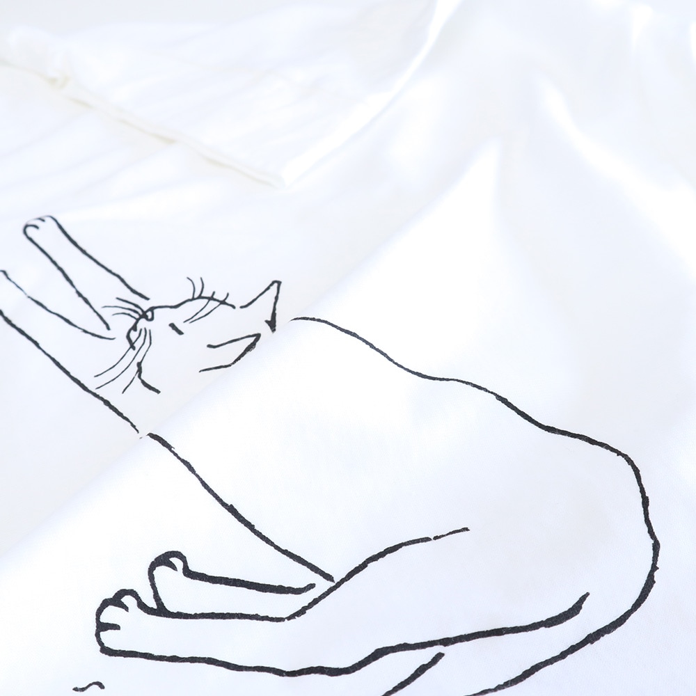 NARU(ナル) ナチュラルソフト天竺のび猫T 662026