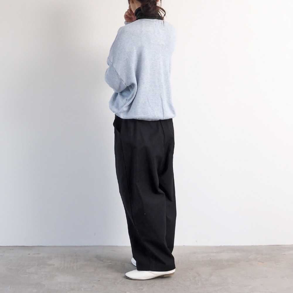 NARU(ナル) コットンレーヨン吊り裏毛 ラズベリーカーディガン 669005