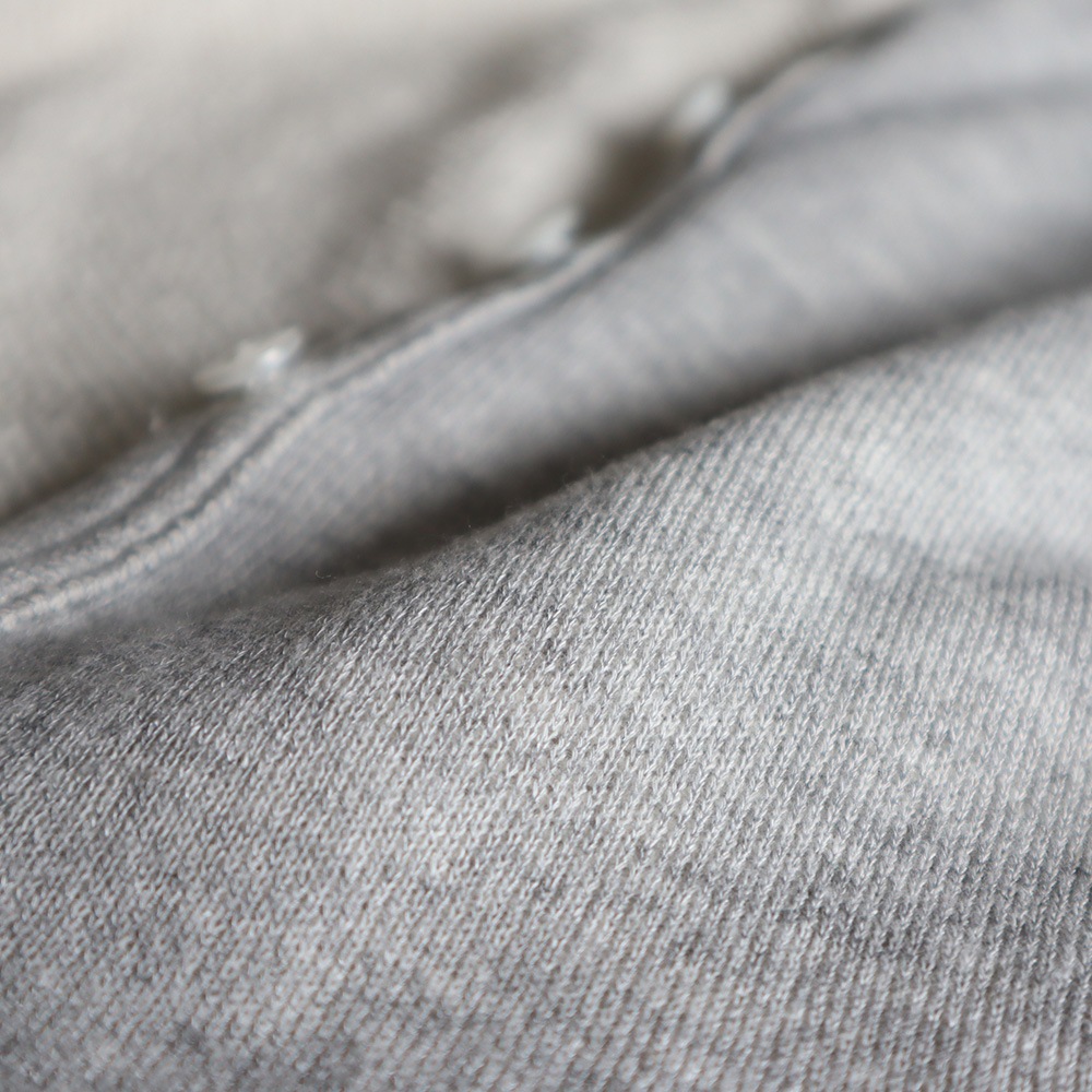 NARU(ナル) コットンレーヨン吊り裏毛 ラズベリーカーディガン 669005