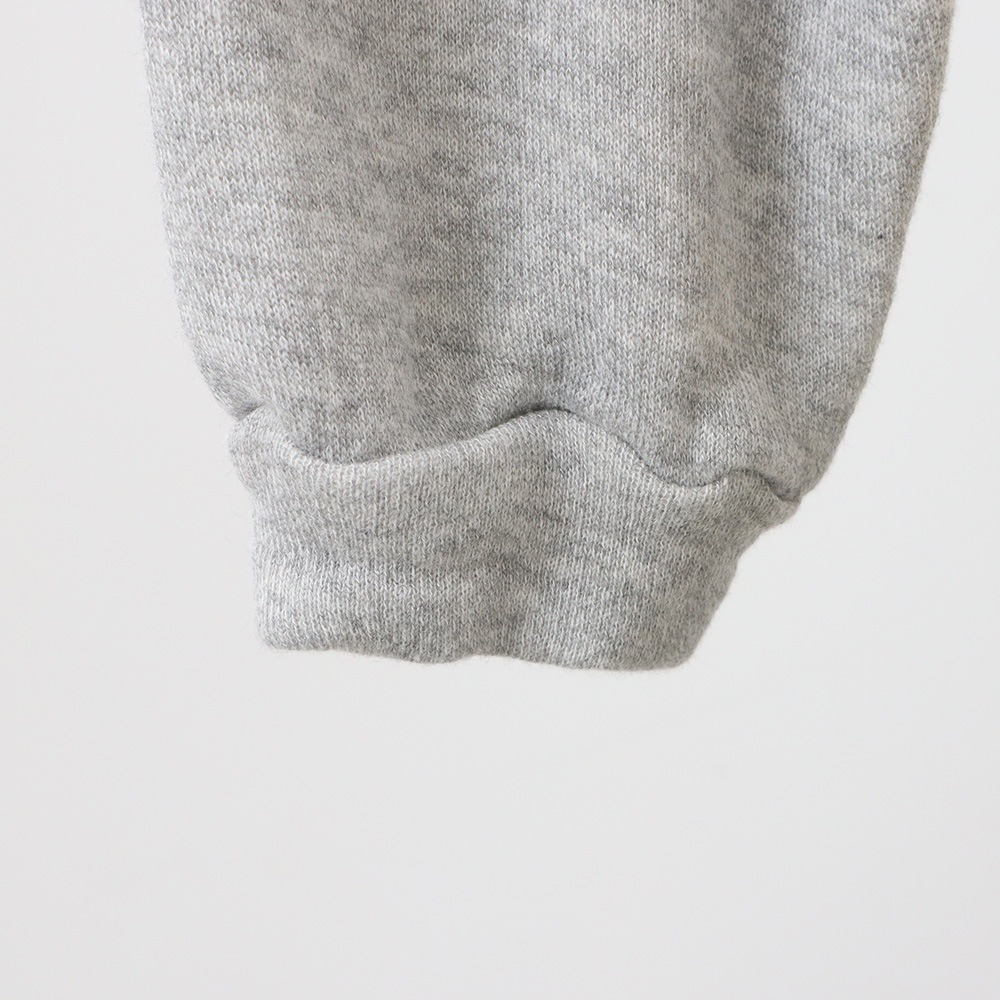 NARU(ナル) コットンレーヨン吊り裏毛 ラズベリーカーディガン 669005