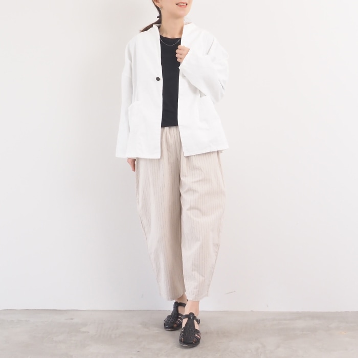 NARU(ナル) 8ozムラデニム ノッチジャケット 654800BE