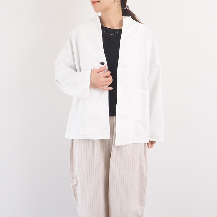 NARU(ナル) 8ozムラデニム ノッチジャケット 654800BE