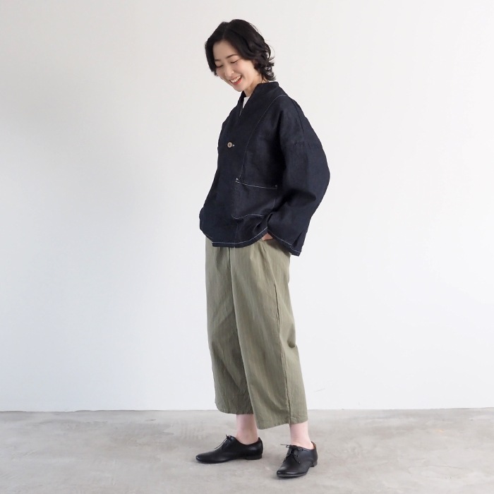 NARU(ナル) 8ozムラデニム ノッチジャケット 654800BE