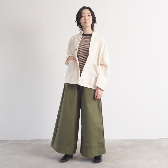 NARU(ナル) 8ozムラデニム ノッチジャケット 654800BE