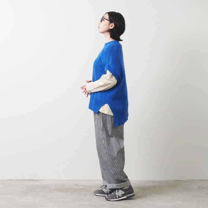 NARU(ナル) コンパクトヤーン Nニットベスト 654711