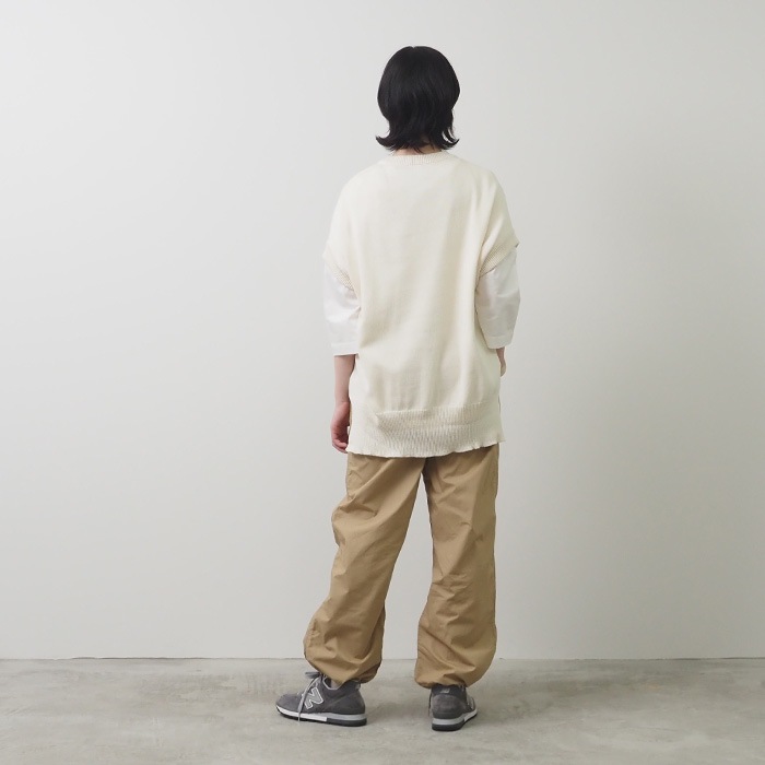 NARU(ナル) コンパクトヤーン Nニットベスト 654711