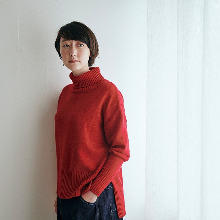 NARU(ナル) タスマニアラムコモドニットタートル 650601