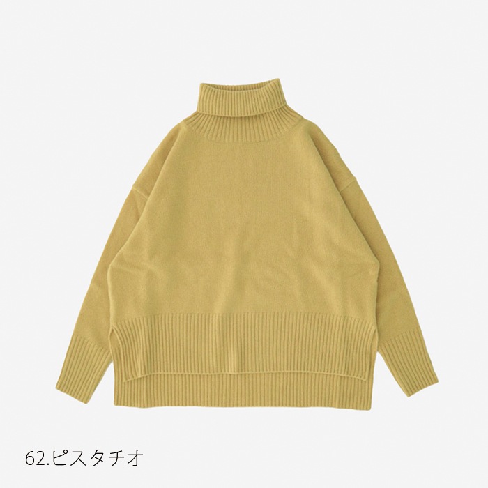 NARU(ナル) タスマニアラムコモドニットタートル 650601