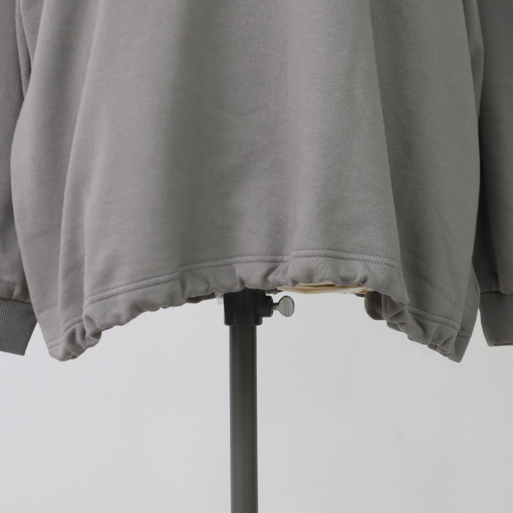 NARU(ナル) 30/10セントラル裏毛 ヘムアレンジワイドトレーナー 665025