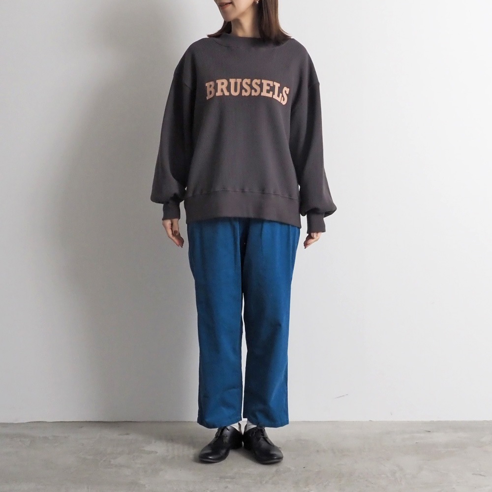 NARU(ナル) スーパーストレッチベアワッフル BRUSSELSプリントPO 659020