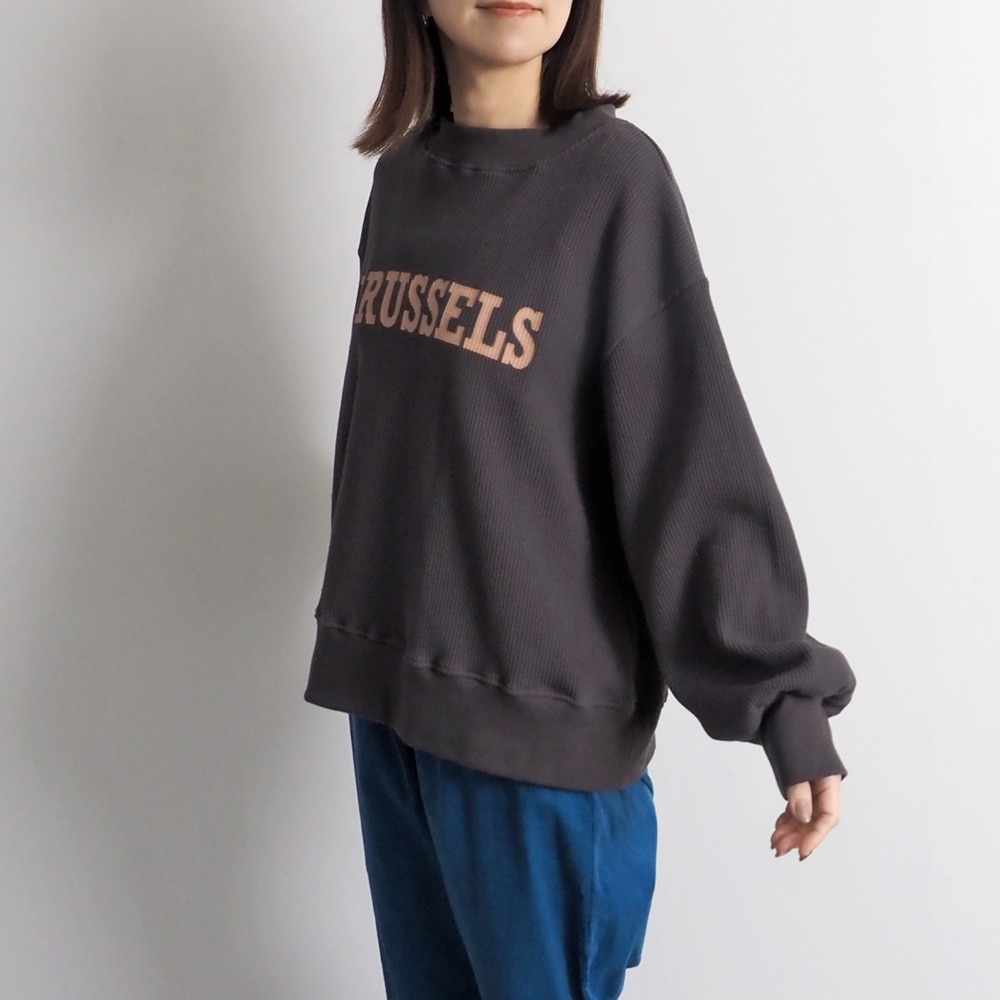 NARU(ナル) スーパーストレッチベアワッフル BRUSSELSプリントPO 659020