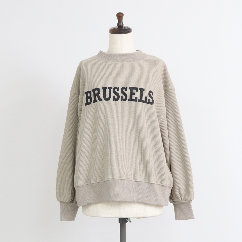 NARU(ナル) スーパーストレッチベアワッフル BRUSSELSプリントPO 659020