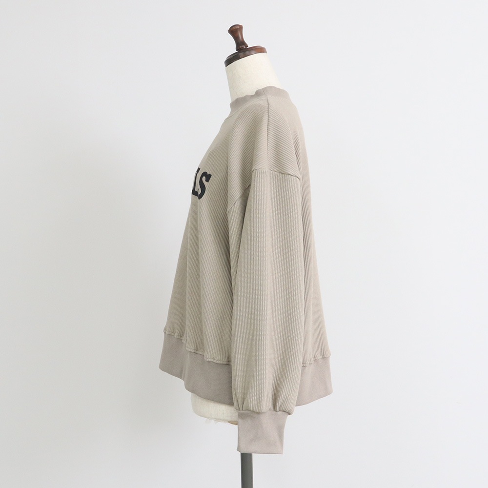 NARU(ナル) スーパーストレッチベアワッフル BRUSSELSプリントPO 659020