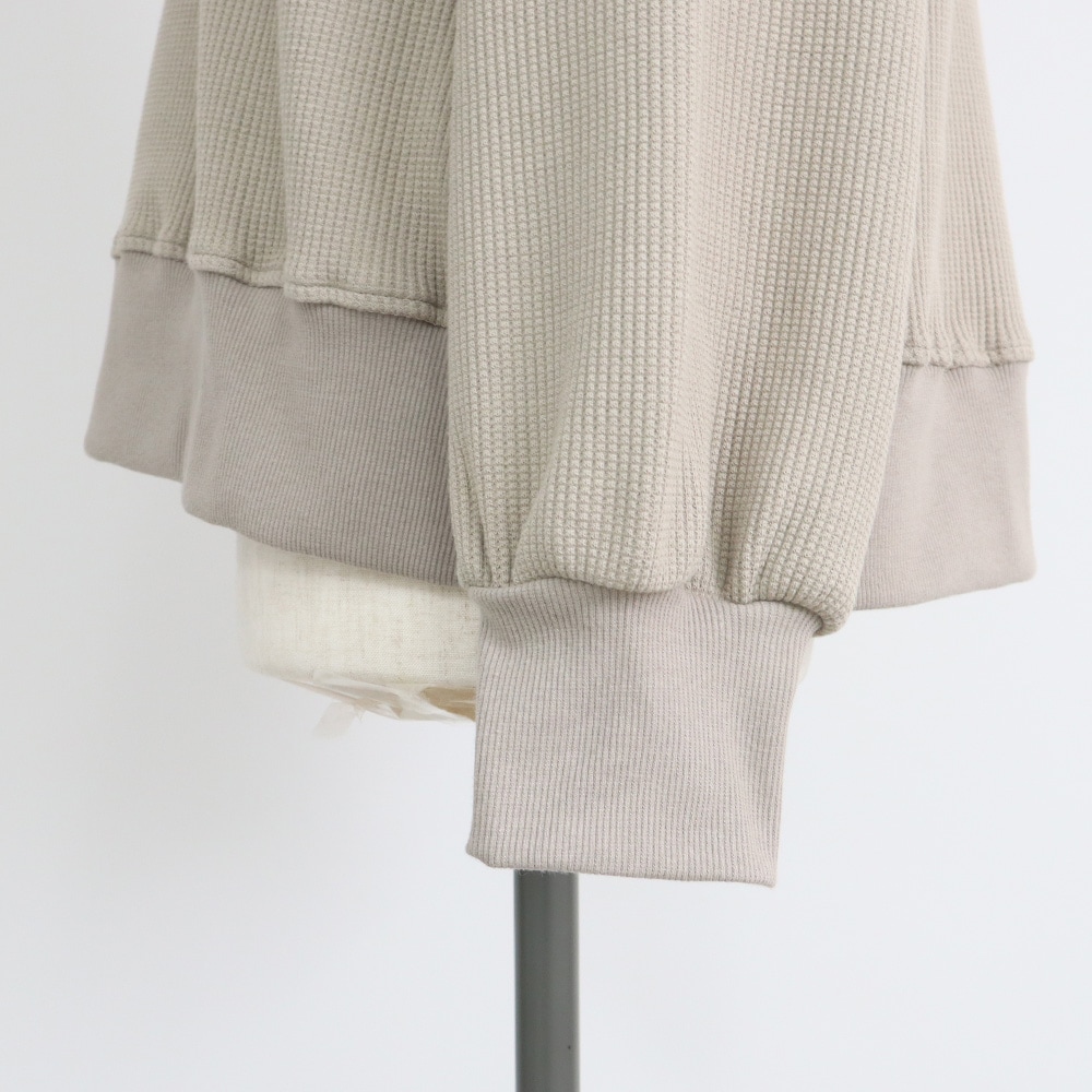 NARU(ナル) スーパーストレッチベアワッフル BRUSSELSプリントPO 659020