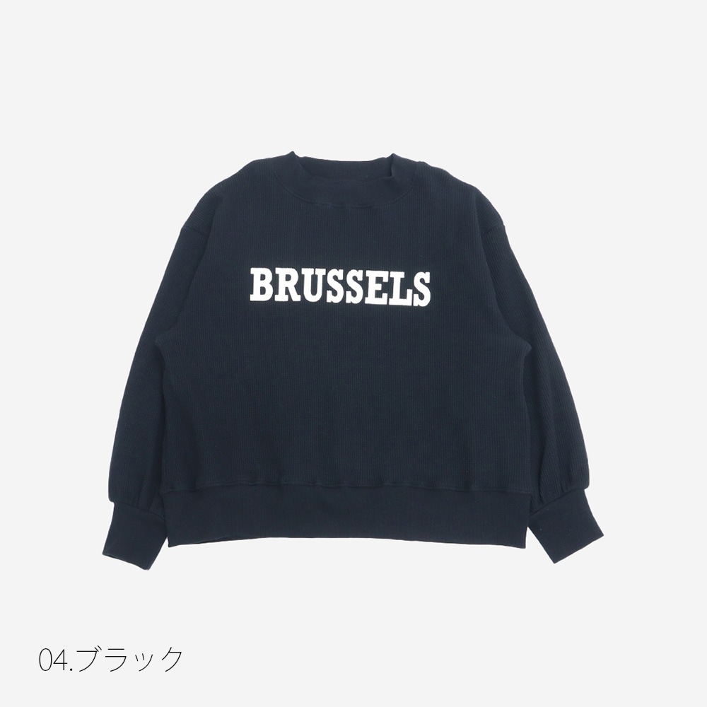 NARU(ナル) スーパーストレッチベアワッフル BRUSSELSプリントPO 659020