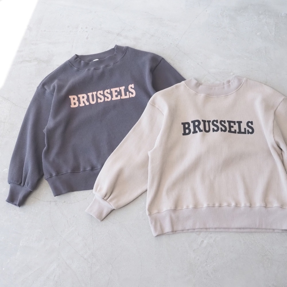 NARU(ナル) スーパーストレッチベアワッフル BRUSSELSプリントPO 659020