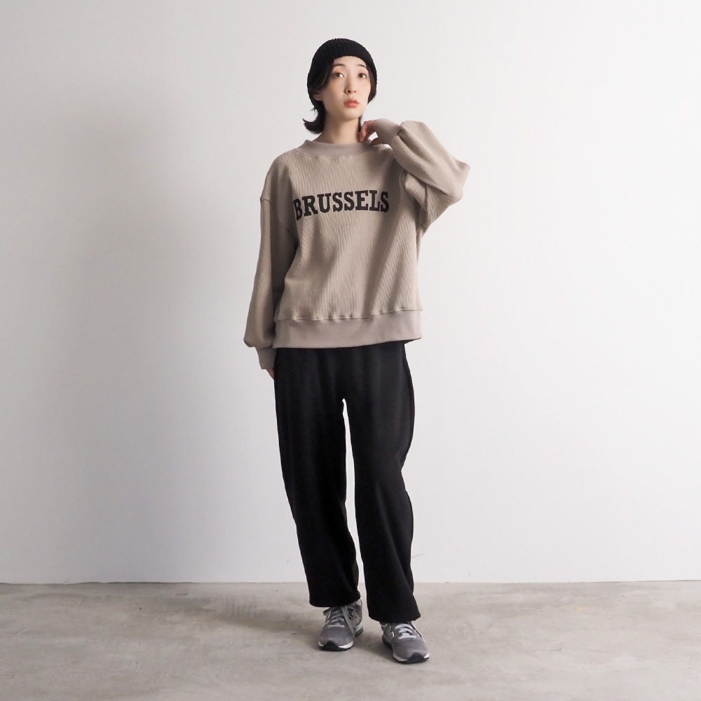 NARU(ナル) スーパーストレッチベアワッフル BRUSSELSプリントPO 659020