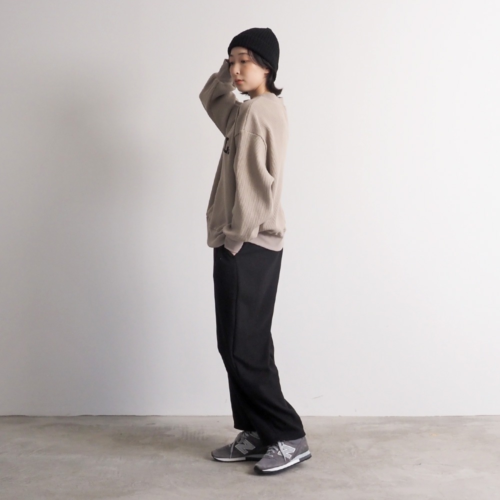 NARU(ナル) スーパーストレッチベアワッフル BRUSSELSプリントPO 659020