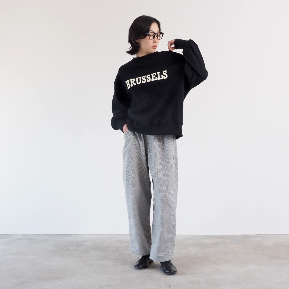 NARU(ナル) スーパーストレッチベアワッフル BRUSSELSプリントPO 659020