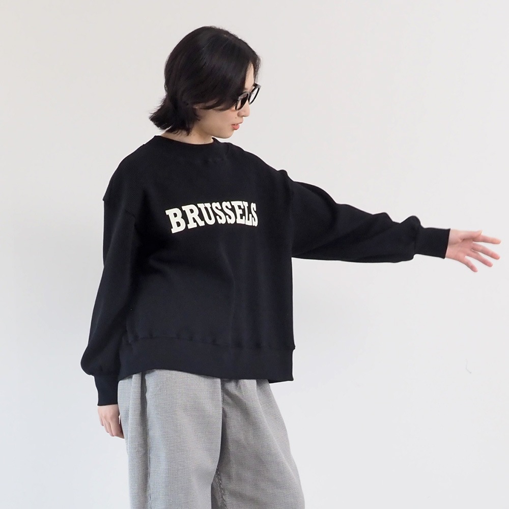 NARU(ナル) スーパーストレッチベアワッフル BRUSSELSプリントPO 659020