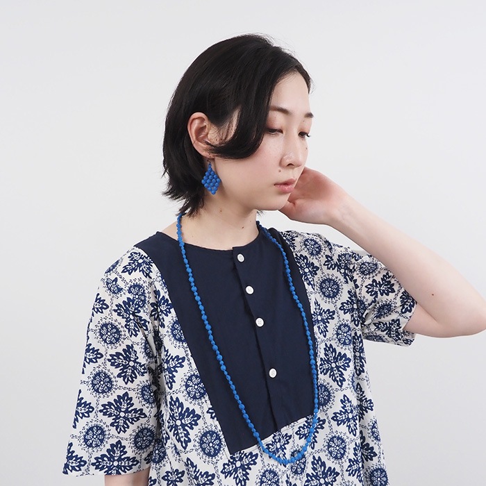 NARU(ナル) クロスパールネックレス 655101