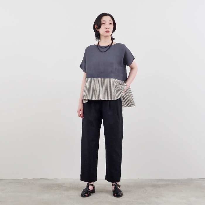 NARU(ナル) クロスパールネックレス 655101