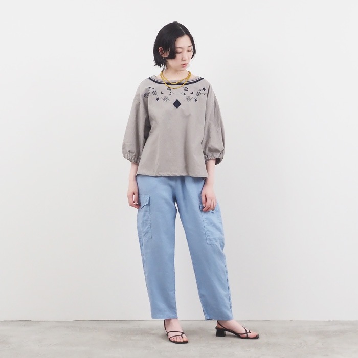 NARU(ナル) クロスパールネックレス 655101