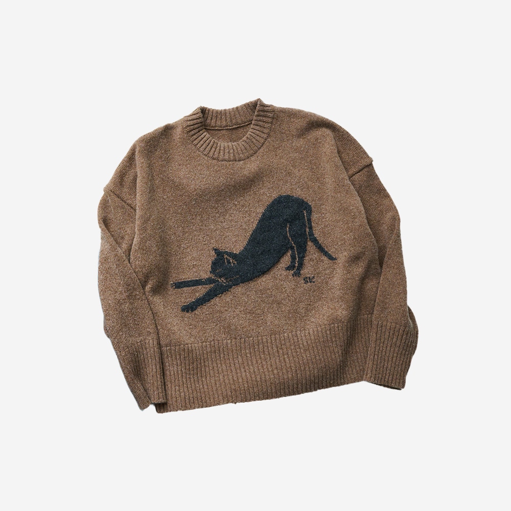 【予約】NARU(ナル) エアーヤーンコットン 伸び猫コモドニット 666605