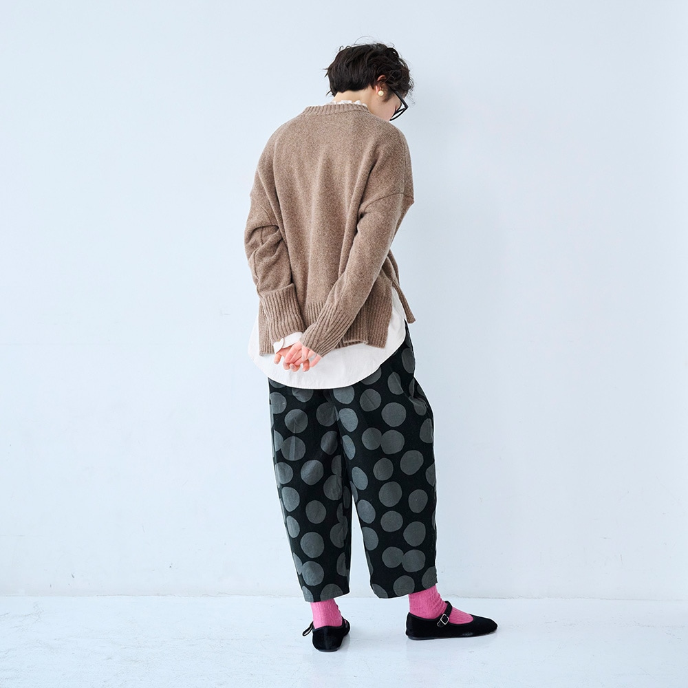 【予約】NARU(ナル) エアーヤーンコットン 伸び猫コモドニット 666605