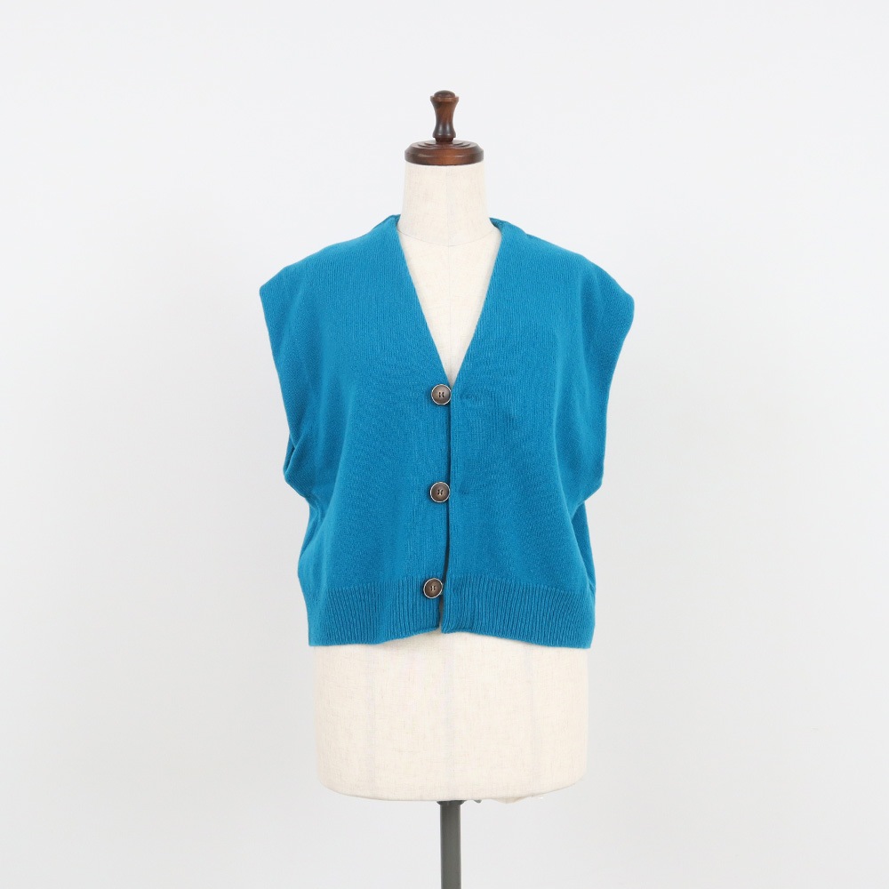 NARU(ナル) タスマニアラム クロップドカーディーベスト 668600