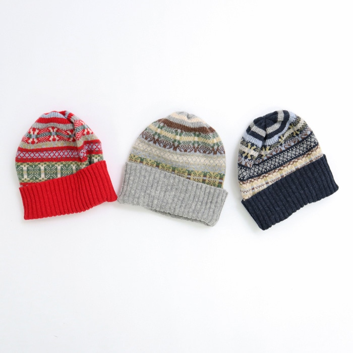 NARU(ナル) リシェスフェアアイル柄ニット帽 652712 | グッズ | NARU