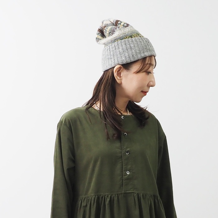 NARU(ナル) リシェスフェアアイル柄ニット帽 652712 | グッズ | NARU