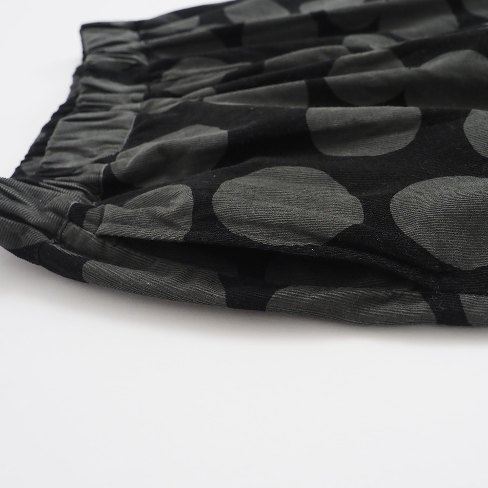 WEB限定!NARU(ナル) 21Wコール天ランダムドット エッグパンツ 6658801