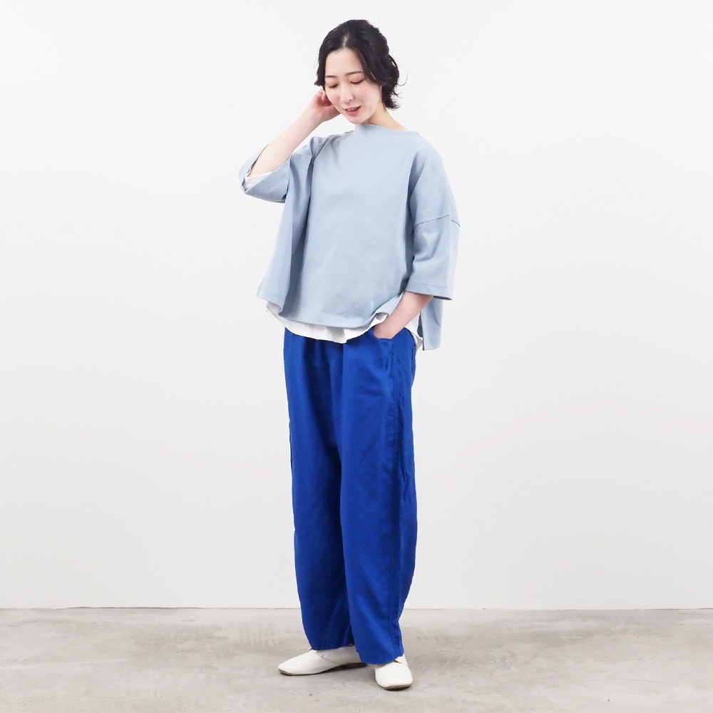 NARU(ナル) クラシック天竺 ミナミラウンドシャツ 661012