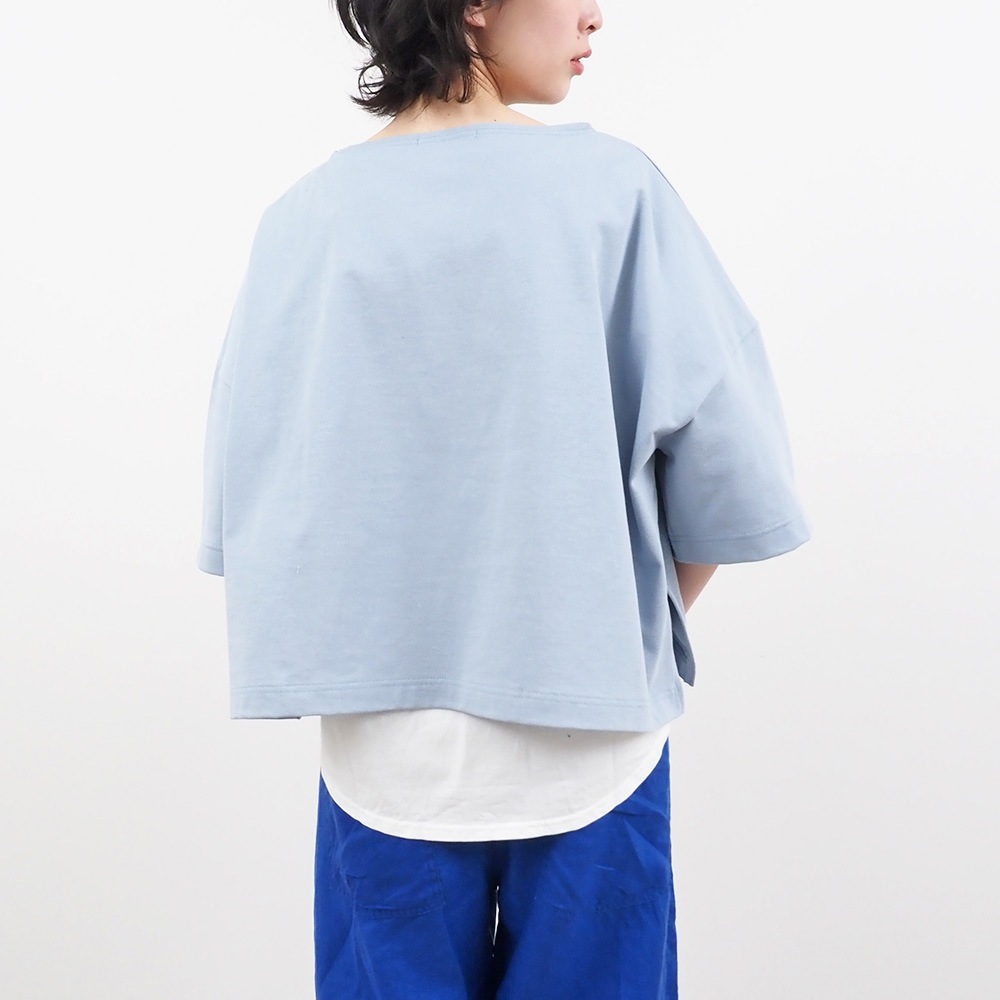 NARU(ナル) クラシック天竺 ミナミラウンドシャツ 661012