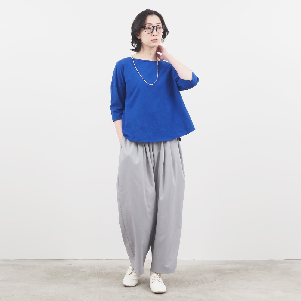 NARU(ナル) クラシック天竺 ミナミラウンドシャツ 661012