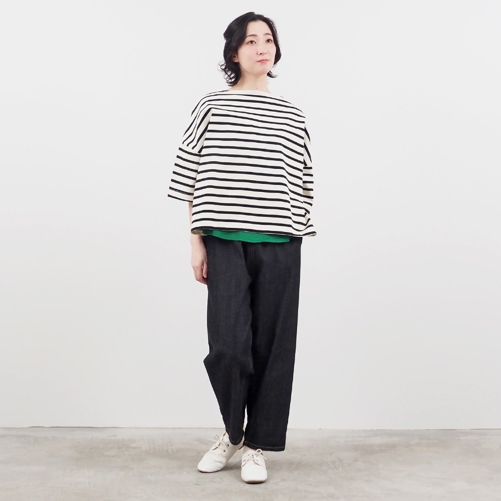 NARU(ナル) クラシック天竺 ミナミラウンドシャツ 661012