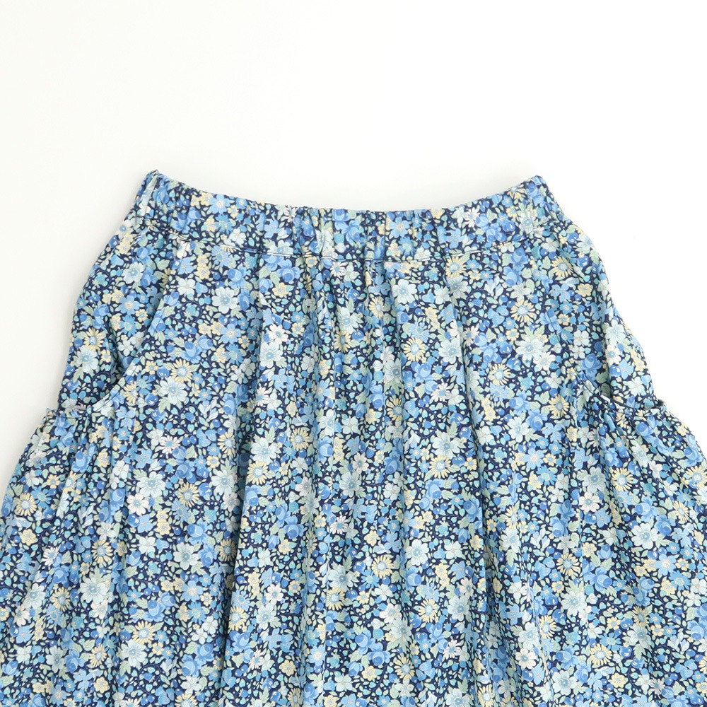 NARU(ナル) ブロードBOTANICAL HARMONY ギャザースカート 663916