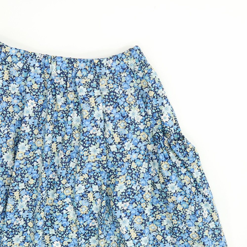 NARU(ナル) ブロードBOTANICAL HARMONY ギャザースカート 663916