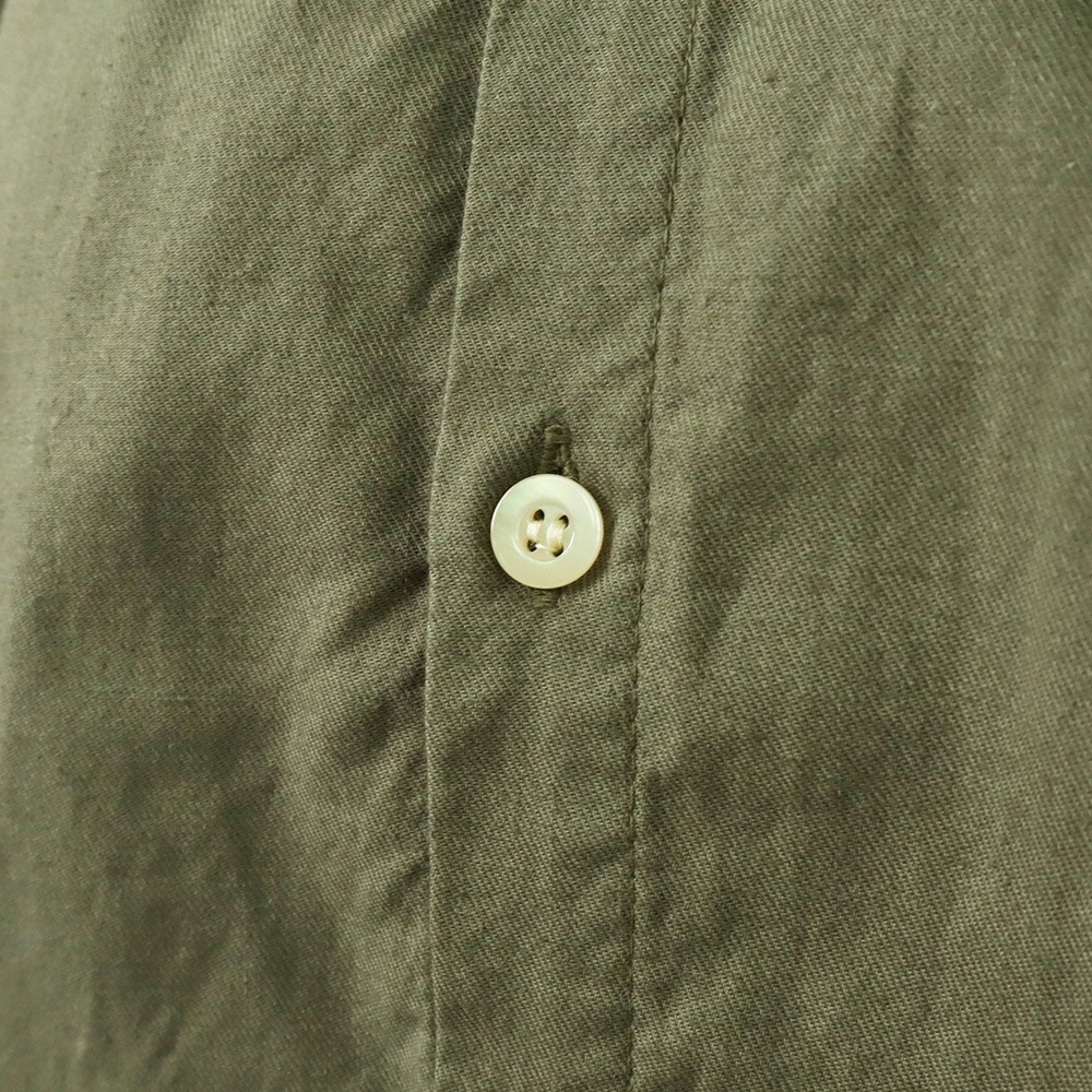 NARU(ナル) 30ビエラワッシャー フリルネックシャツ 665856