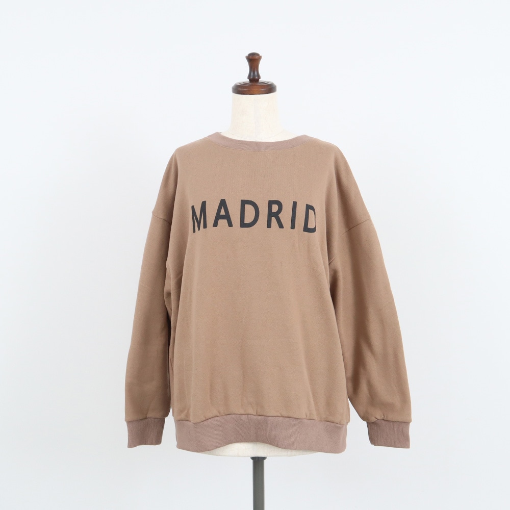 NARU(ナル) 30/10コーマ裏毛両面起毛 MADRIDプリントPO 669010