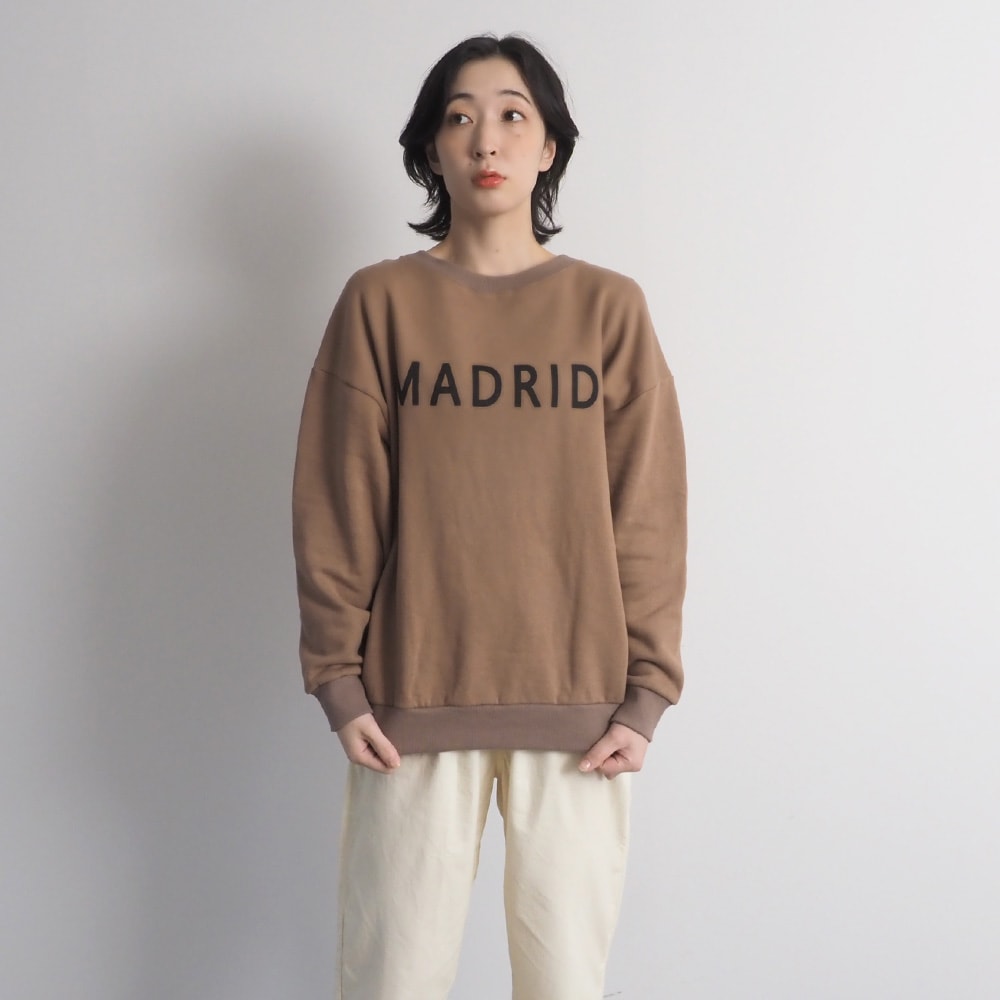 NARU(ナル) 30/10コーマ裏毛両面起毛 MADRIDプリントPO 669010